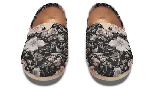 Vintage Peonies Espadrilles