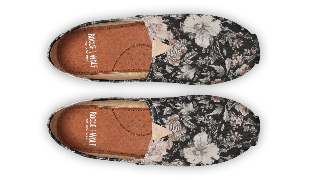 Vintage Peonies Espadrilles