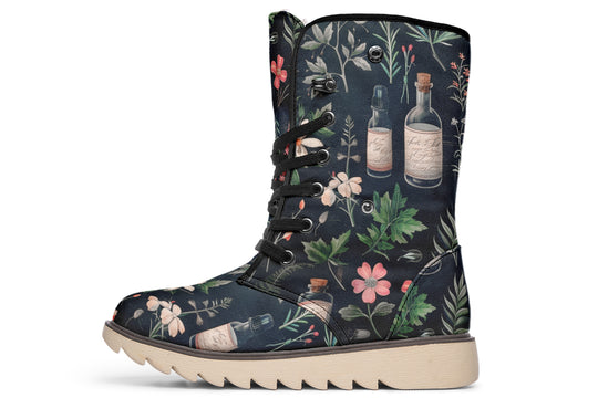 Apothecary Haven Fold Over Winter Boots