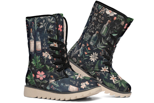 Apothecary Haven Fold Over Winter Boots