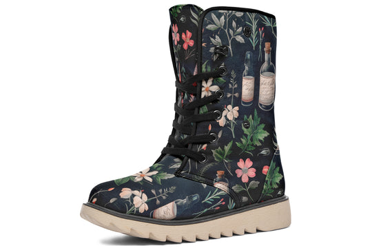 Apothecary Haven Fold Over Winter Boots