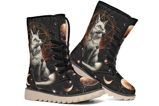 Astral Fox Fold Over Winter Boots