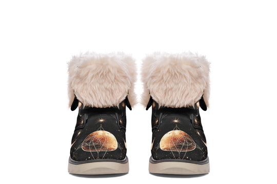 Astral Fox Fold Over Winter Boots