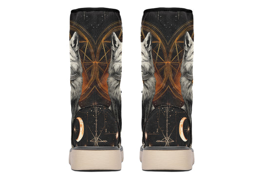 Astral Fox Fold Over Winter Boots