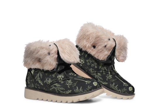 Autumn Memoir Fold Over Winter Boots