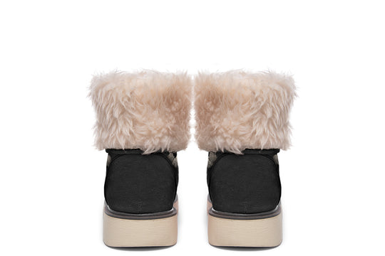 Doom Raven Fold Over Winter Boots