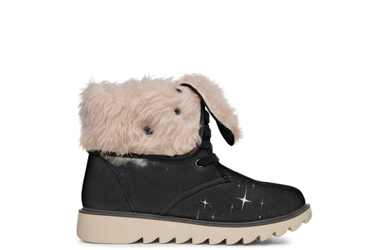 Doom Raven Fold Over Winter Boots