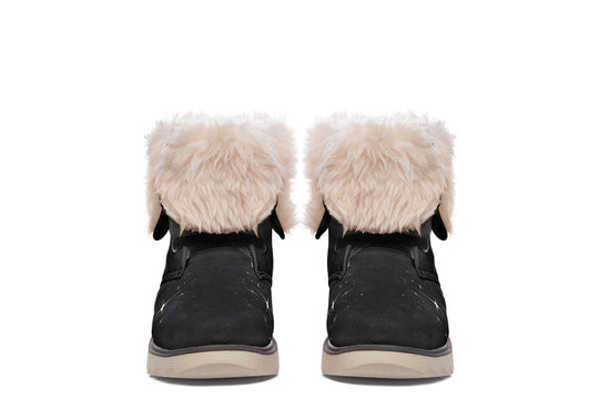 Doom Raven Fold Over Winter Boots