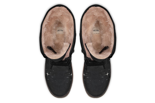 Doom Raven Fold Over Winter Boots