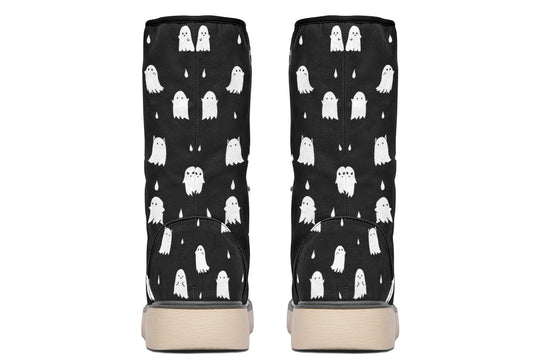 Ghost Party Fold Over Winter Boots