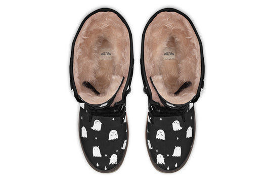 Ghost Party Fold Over Winter Boots