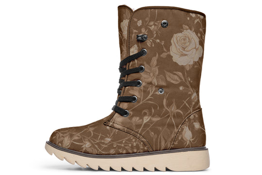 Hazel Rose Romance Fold Over Winter Boots