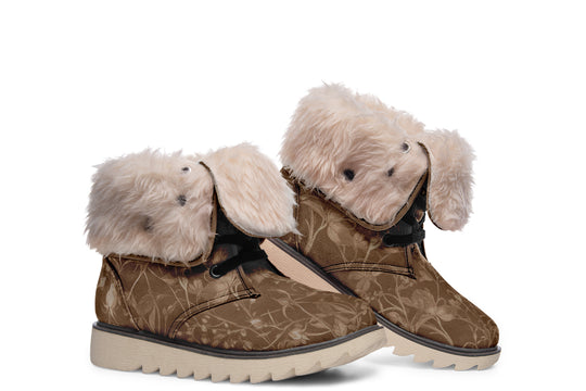 Hazel Rose Romance Fold Over Winter Boots