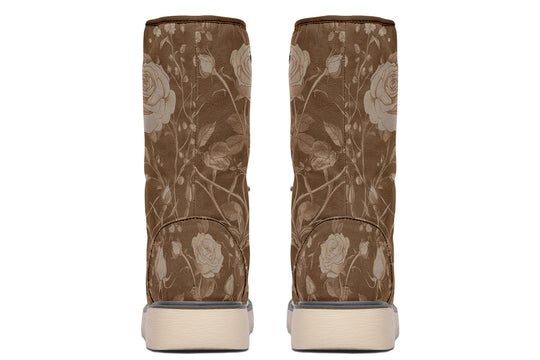 Hazel Rose Romance Fold Over Winter Boots