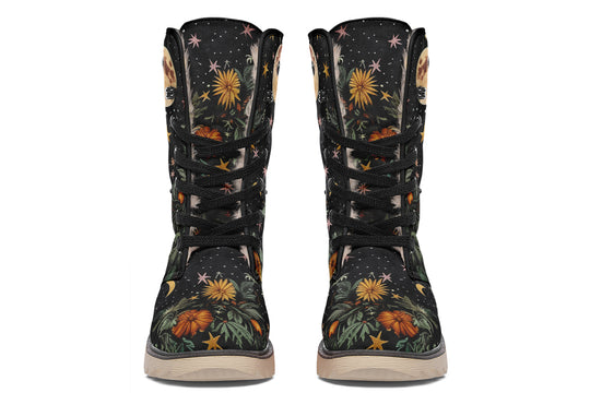Lunar Meadow Fold Over Winter Boots