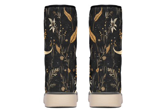 Moonlit Botanica Fold Over Winter Boots