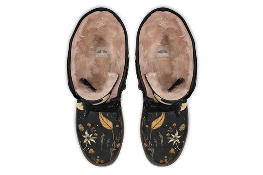 Moonlit Botanica Fold Over Winter Boots