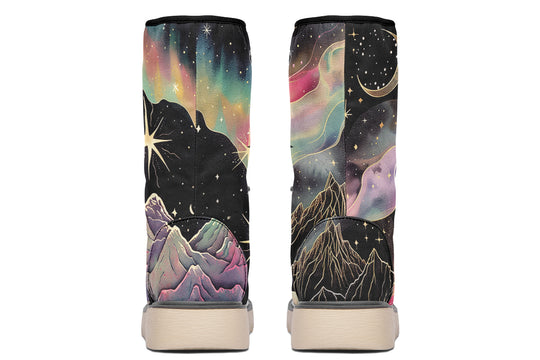 Northern Lights Fold Over Winter Boots