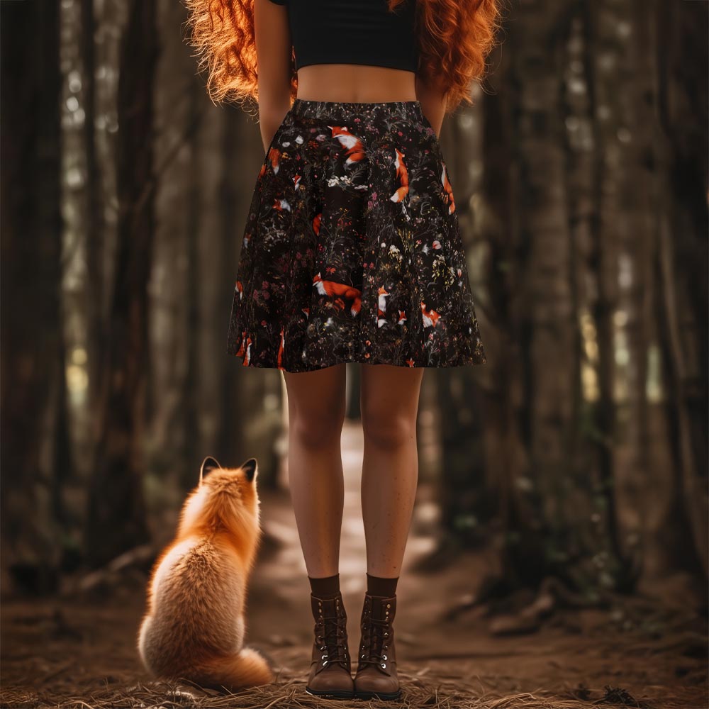 Fox Den Skater Skirt