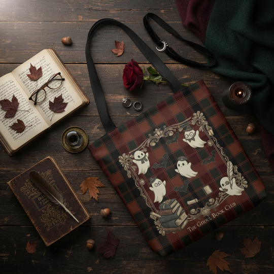 Ghoul Book Club Tote Bag