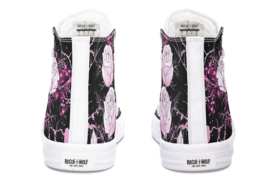 Amethyst Kintsugi Rose High Tops
