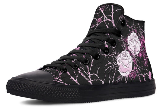Amethyst Kintsugi Rose High Tops