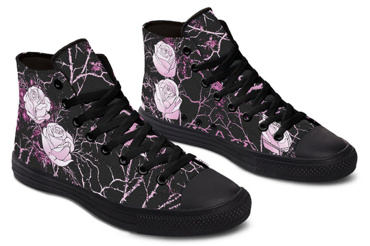Amethyst Kintsugi Rose High Tops