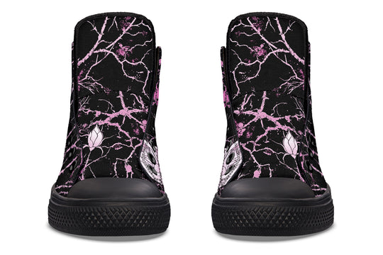 Amethyst Kintsugi Rose High Tops