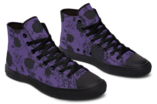 Amethyst Rose Romance High Tops