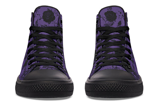 Amethyst Rose Romance High Tops