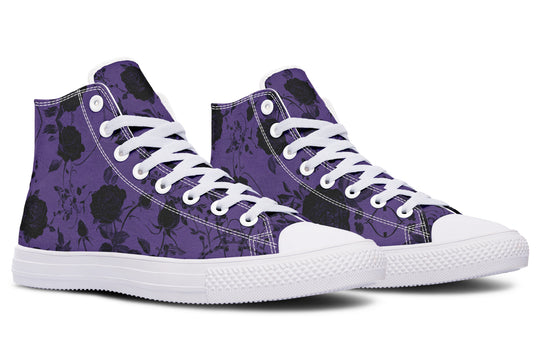 Amethyst Rose Romance High Tops