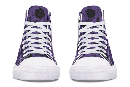 Amethyst Rose Romance High Tops