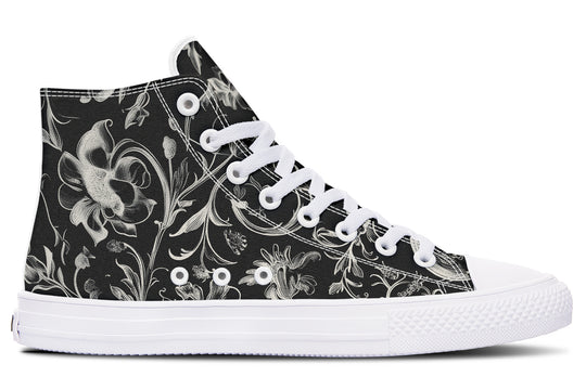 Black Baroque High Tops