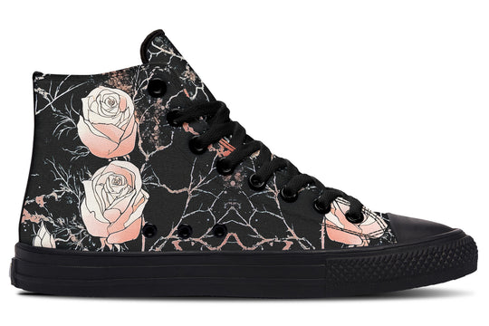 Blush Kintsugi Rose High Tops