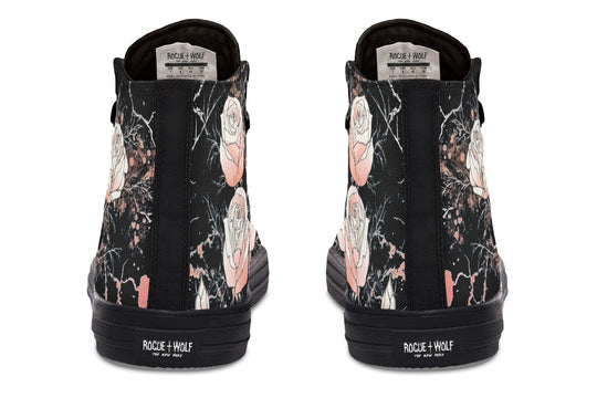 Blush Kintsugi Rose High Tops