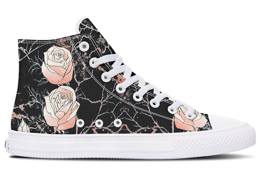 Blush Kintsugi Rose High Tops