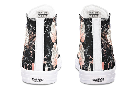 Blush Kintsugi Rose High Tops