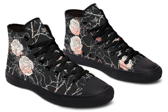 Blush Kintsugi Rose High Tops