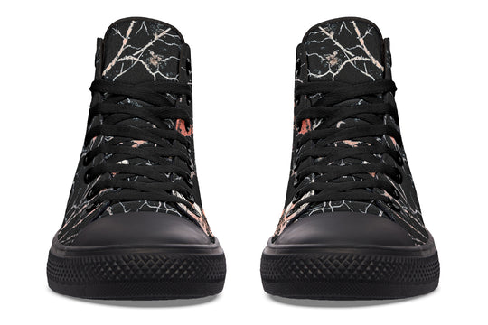 Blush Kintsugi Rose High Tops