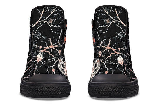 Blush Kintsugi Rose High Tops