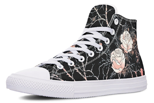 Blush Kintsugi Rose High Tops