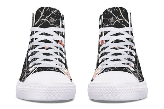 Blush Kintsugi Rose High Tops