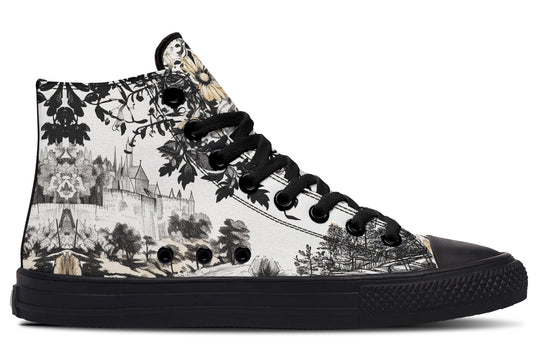 Castle in Bloom High Tops