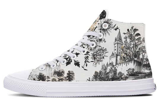 Castle in Bloom High Tops