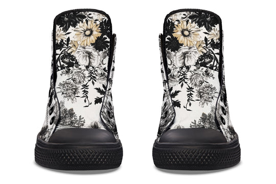 Castle in Bloom High Tops