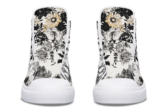 Castle in Bloom High Tops