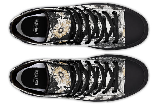 Castle in Bloom High Tops