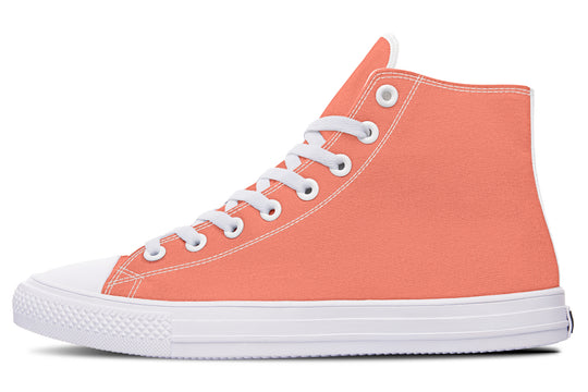 Coral Blush High Tops