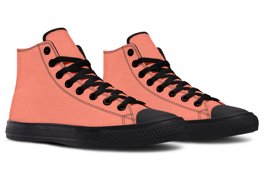 Coral Blush High Tops