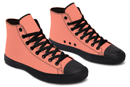 Coral Blush High Tops